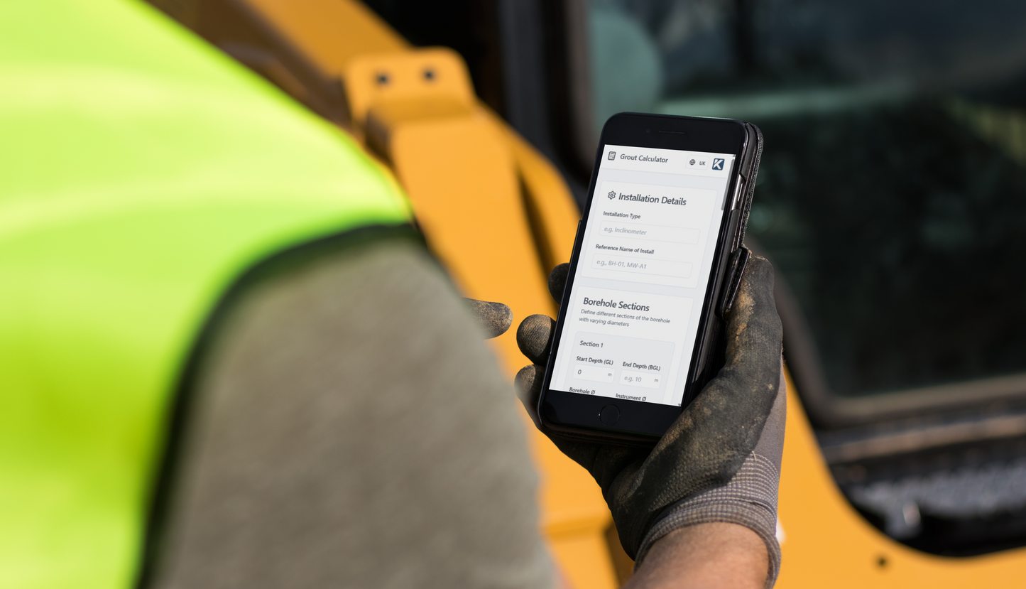 Grout Calculator – Engineering Tool - Kraftor Systems