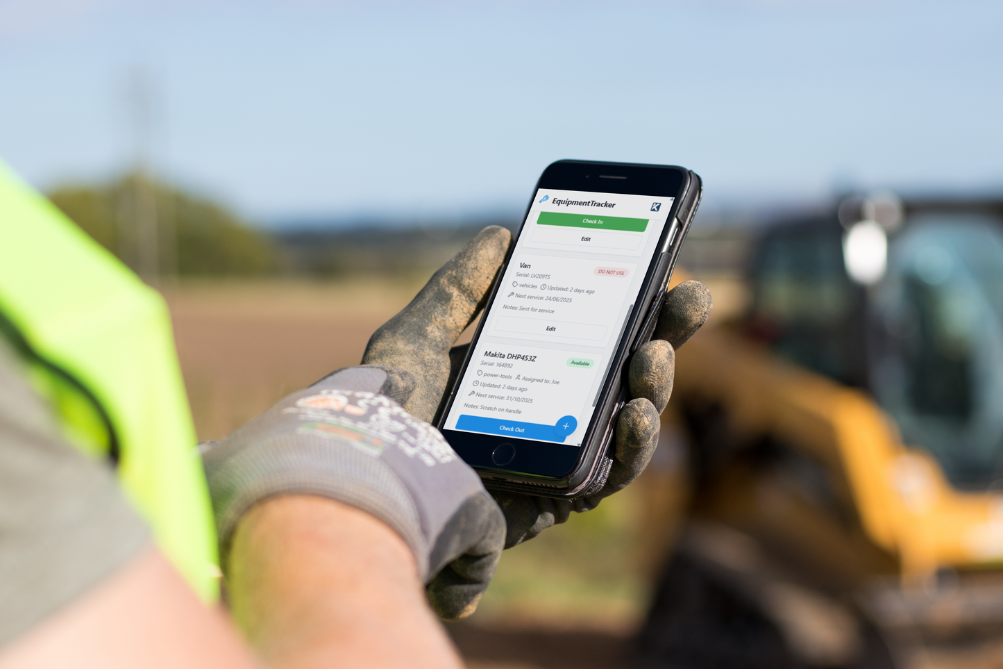 Equipment Tracker - Kraftor Systems