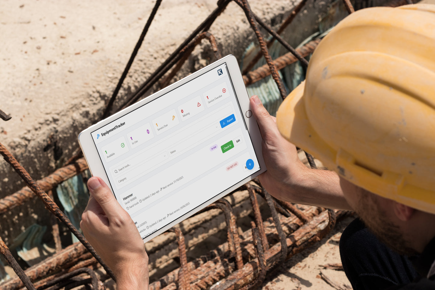 Equipment Tracker - Kraftor Systems