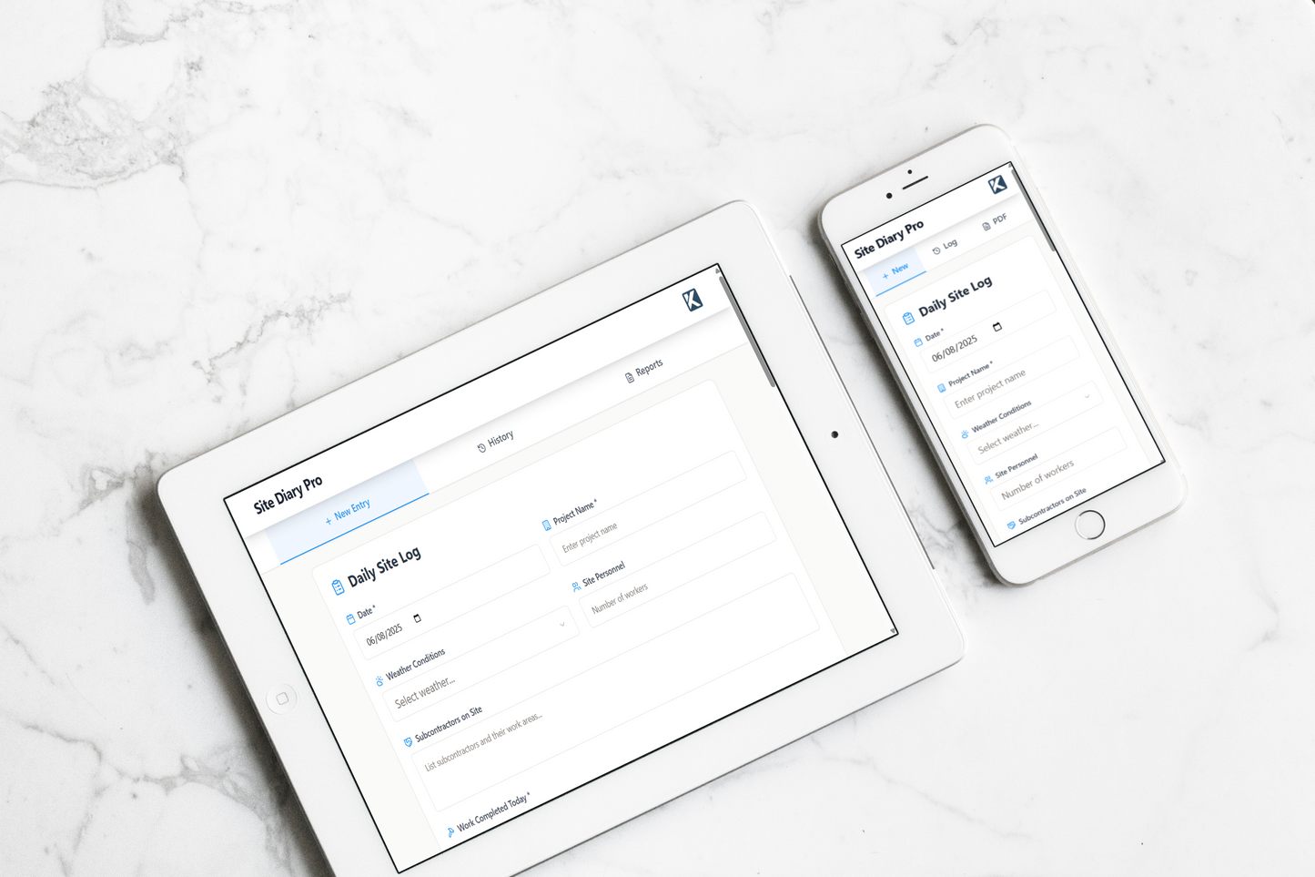 Site Diary Pro - Kraftor Systems